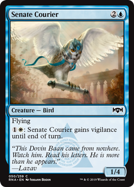 Senate Courier (Ravnica Allegiance) Near Mint