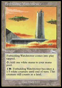 Forbidding Watchtower (Urza's Legacy) Near Mint