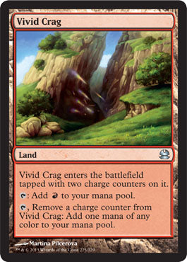 Vivid Crag (Modern Masters) Medium Play