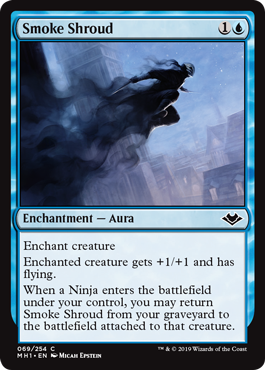 Smoke Shroud (Modern Horizons) Near Mint Foil
