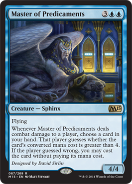 Master of Predicaments (Magic 2015 Core Set) Medium Play