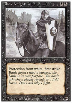 Black Knight (Revised) Medium Play