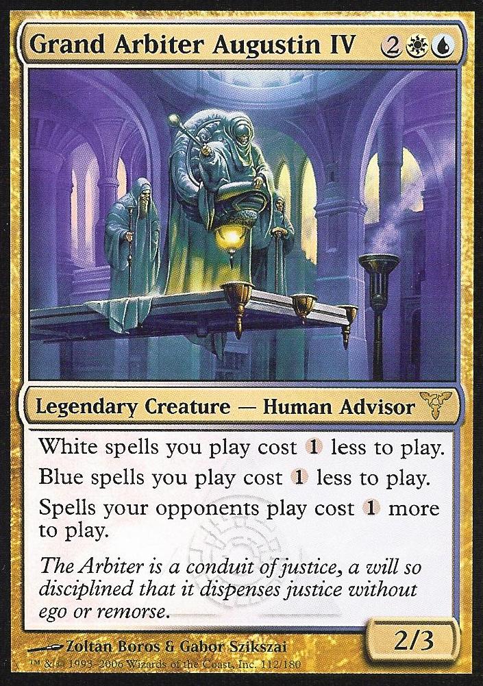 Grand Arbiter Augustin IV (Dissension) Light Play Foil