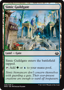 Simic Guildgate (Modern Masters 2017) Medium Play