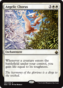 Angelic Chorus (Battlebond) Near Mint Foil