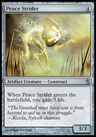 Peace Strider (Mirrodin Besieged) Heavy Play