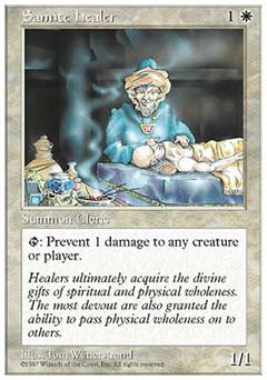 Samite Healer (5th Edition) Light Play