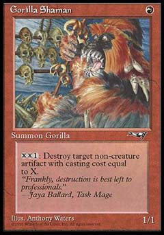 Gorilla Shaman (1) (Alliances) Medium Play