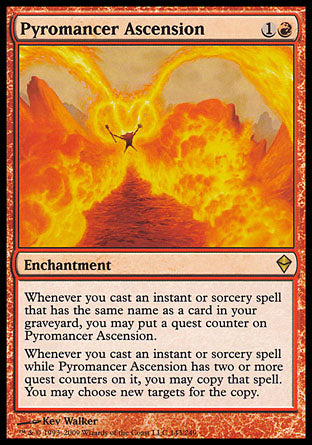 Pyromancer Ascension (Zendikar) Heavy Play