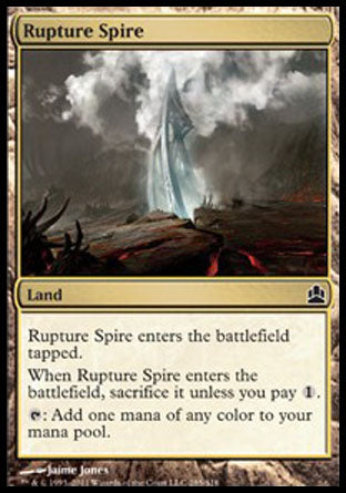 Rupture Spire (Commander) Medium Play