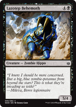 Lazotep Behemoth (War of the Spark) Near Mint