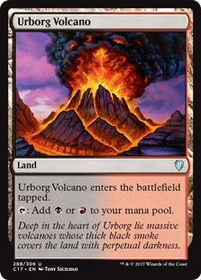Urborg Volcano (Commander 2017) Near Mint