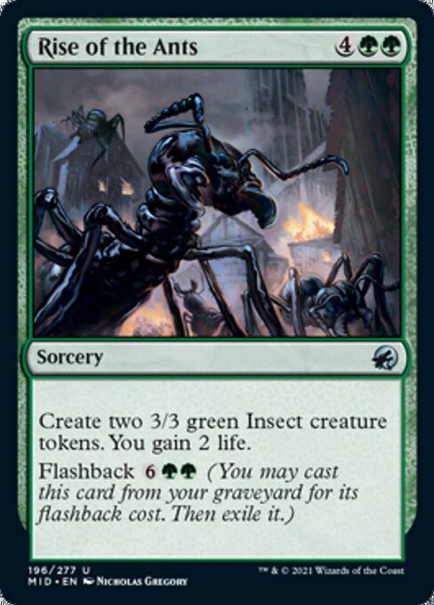 Rise of the Ants (Innistrad: Midnight Hunt) Near Mint