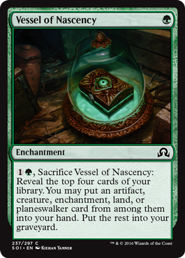 Vessel of Nascency (Shadows Over Innistrad) Medium Play