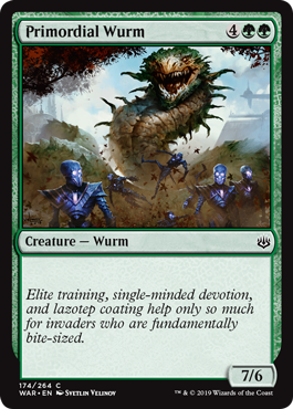 Primordial Wurm (War of the Spark) Near Mint