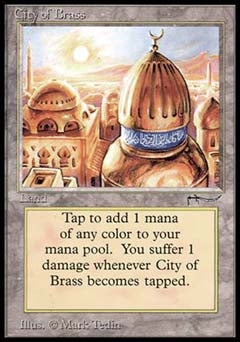 City of Brass (Arabian Nights) Heavy Play