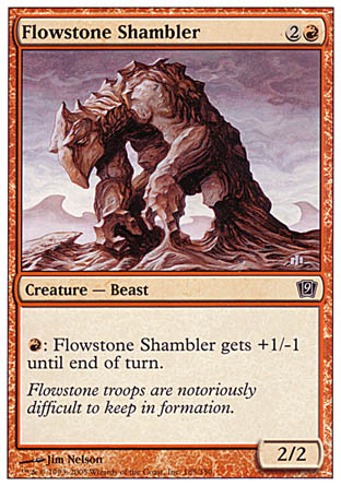 Flowstone Shambler (9th Edition) Medium Play