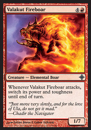 Valakut Fireboar (Rise of the Eldrazi) Near Mint