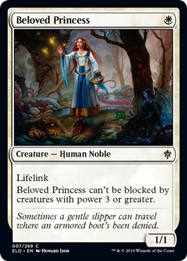 Beloved Princess (Throne of Eldraine) Near Mint Foil