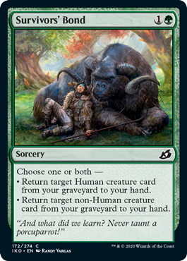 Survivors' Bond (Ikoria: Lair of Behemoths) Near Mint Foil