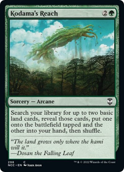 Kodama's Reach (Commander: Streets of New Capenna) Near Mint