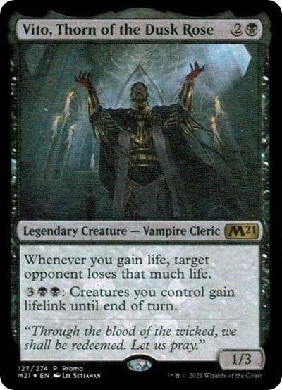 Vito, Thorn of the Dusk Rose (Promos: Media) Near Mint Foil