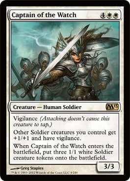 Captain of the Watch (Magic 2013 Core Set) Near Mint