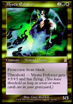 Mystic Enforcer (Odyssey) Medium Play Foil