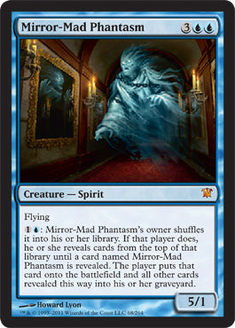 Mirror-Mad Phantasm (Innistrad) Light Play Foil