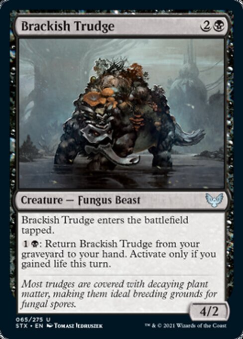 Brackish Trudge (Strixhaven) Near Mint Foil
