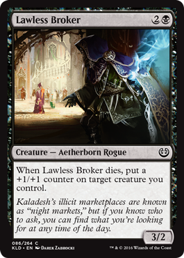 Lawless Broker (Kaladesh) Medium Play