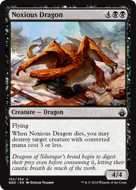 Noxious Dragon (Battlebond) Near Mint