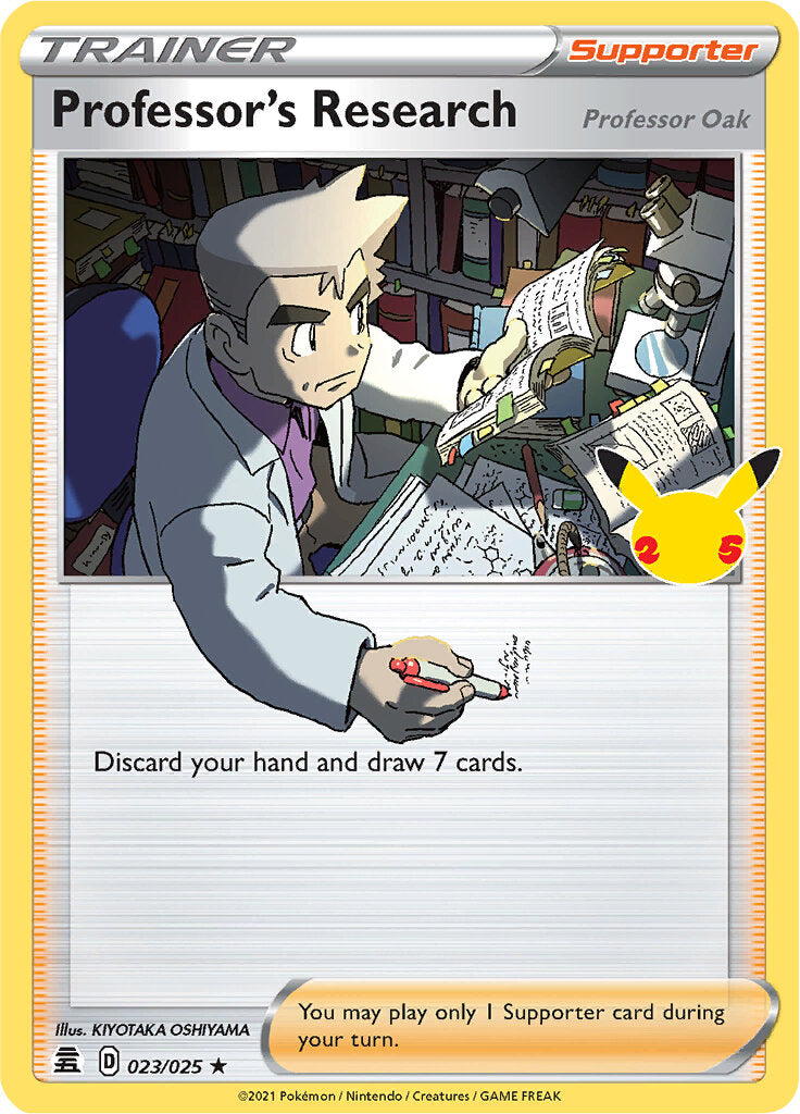 Professor's Research (023/025) [SWSH: Celebrations]