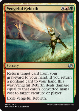 Vengeful Rebirth (Modern Masters 2015) Near Mint