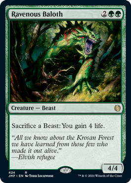 Ravenous Baloth (Jumpstart) Medium Play