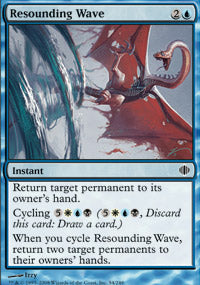 Resounding Wave (Shards of Alara) Medium Play Foil