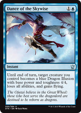 Dance of the Skywise (Dragons of Tarkir) Medium Play
