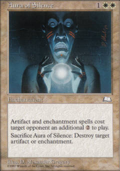 Aura of Silence (Weatherlight) Medium Play