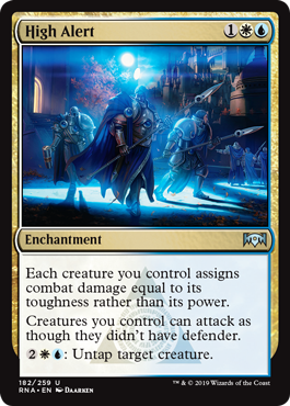 High Alert (Ravnica Allegiance) Medium Play