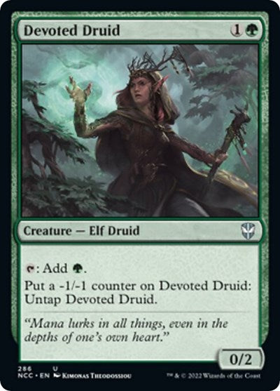 Devoted Druid (Commander: Streets of New Capenna) Near Mint