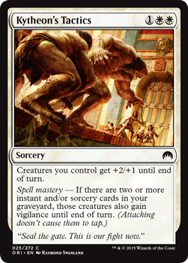 Kytheon's Tactics (Magic Origins) Near Mint