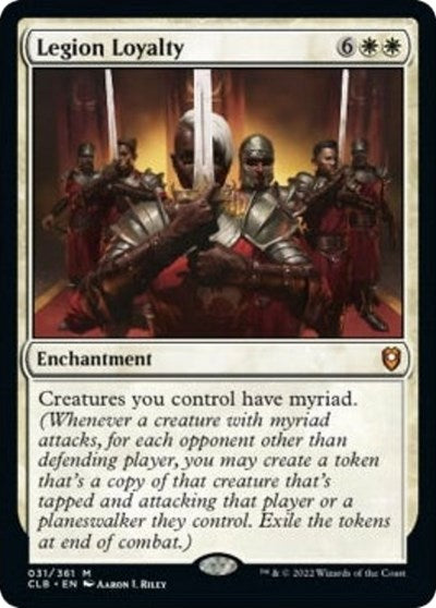 Legion Loyalty (Commander Legends: Battle for Baldur's Gate) Light Play