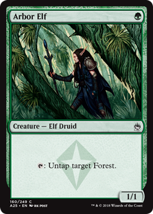 Arbor Elf (Masters 25) Medium Play Foil
