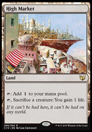 High Market (Commander 2015) Light Play