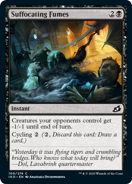 Suffocating Fumes (Ikoria: Lair of Behemoths) Near Mint