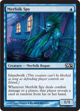 Merfolk Spy (Magic 2014 Core Set) Near Mint