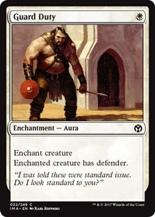 Guard Duty (Iconic Masters) Medium Play