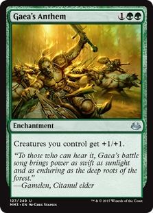 Gaea's Anthem (Modern Masters 2017) Near Mint Foil