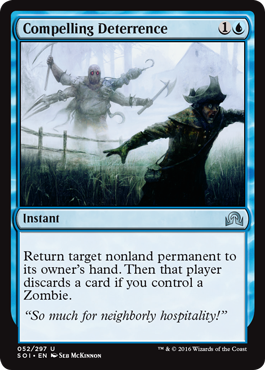 Compelling Deterrence (Shadows Over Innistrad) Medium Play