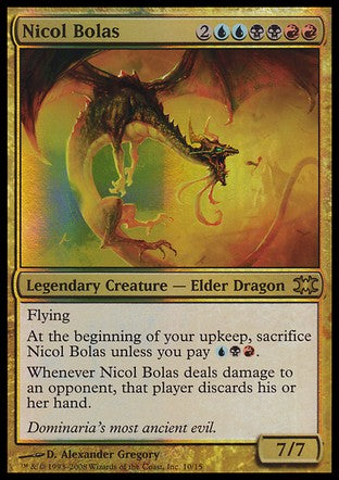 Nicol Bolas (From the Vault: Dragons) Near Mint Foil